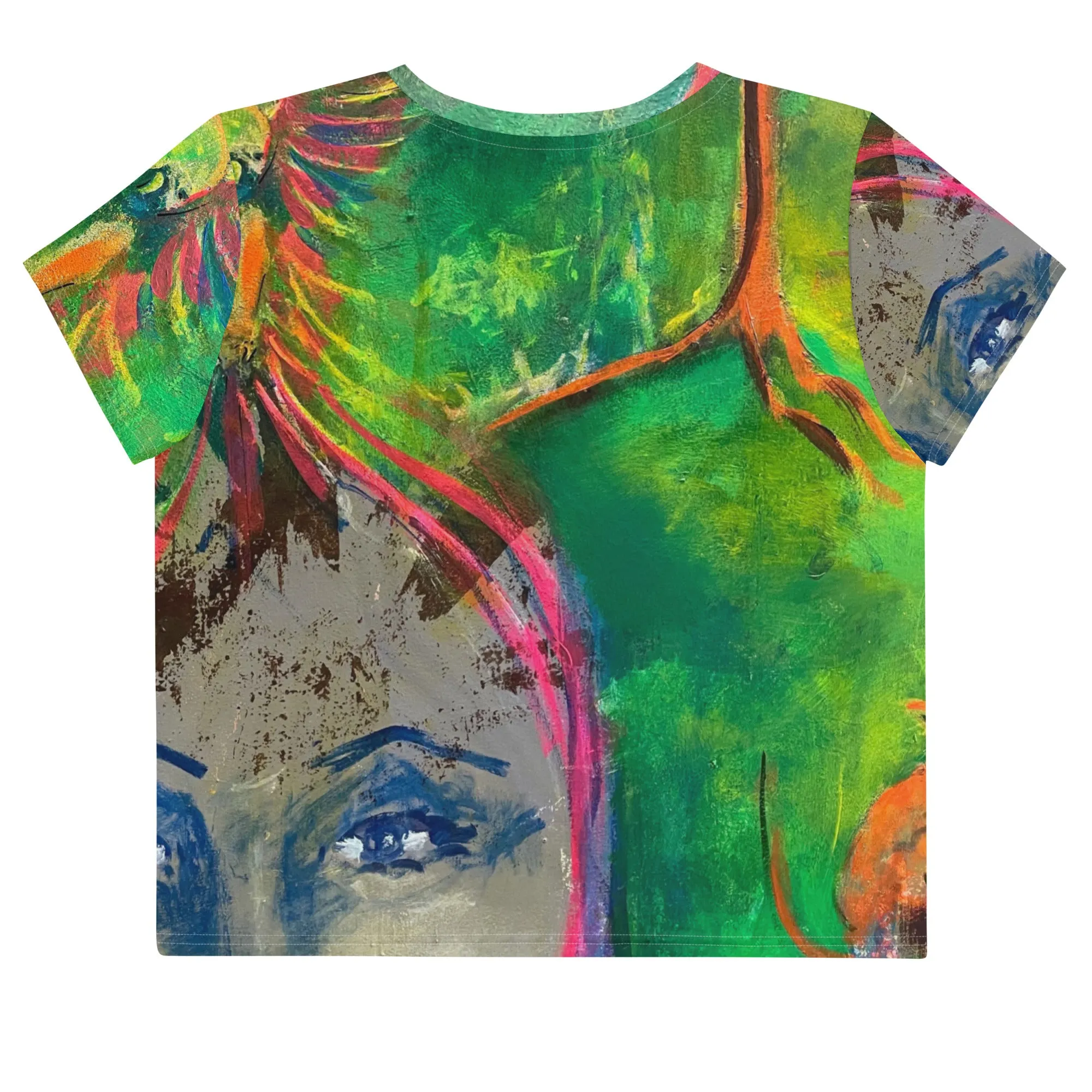 Parrot Crop Tee by Guillo Pérez 3